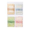 MòMò Mixed Material Letterpress Embossed Paper - Flower Branch Language Series, 30 Sheets, Scrapbooking Base Paper, 4 Styles.