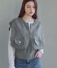 LUSIDA Comfort Button Knit Vest