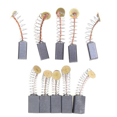 10 Pcs  Brass Carbon Brushes Motor Replacements For Electric Grinding Heads 5*5*8cm /5*8*13mm
