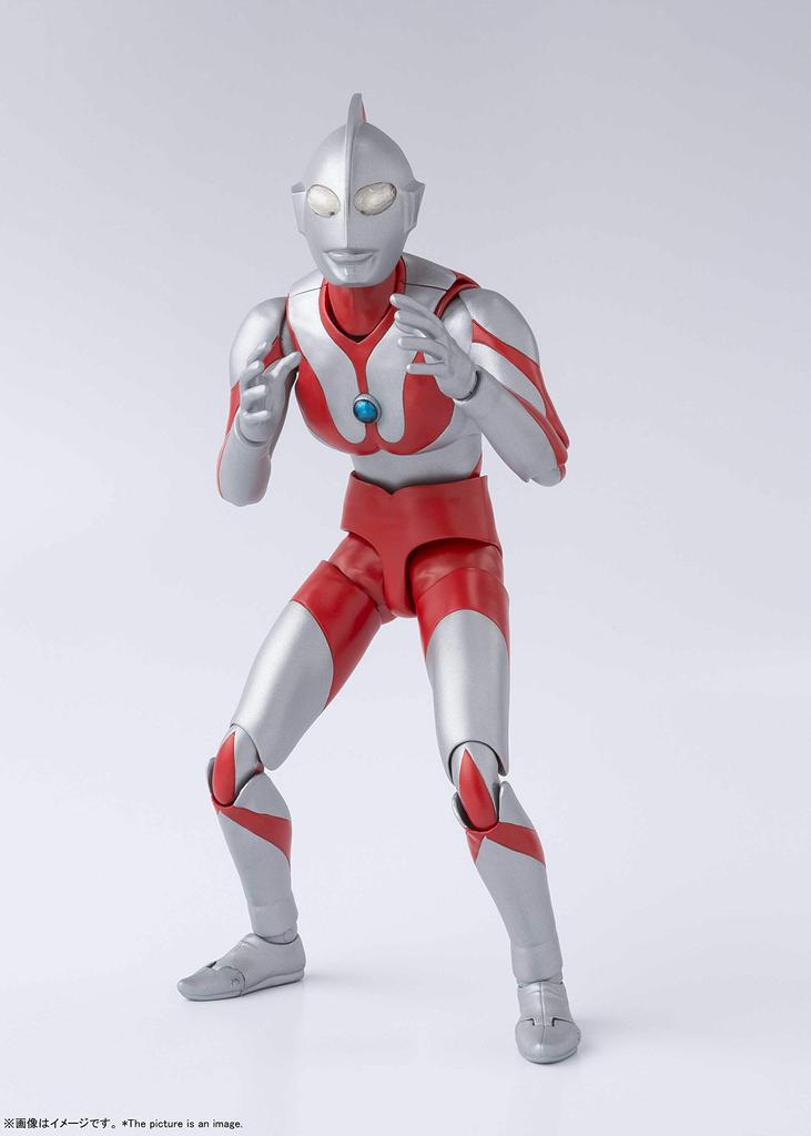 TAMASHII NATIONS S.H.Figuarts Ultraman [BEST SELECTION] Approx. 150mm Painted PVC & ABS Action Figure