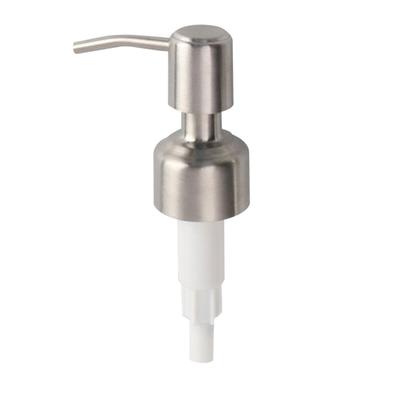 1pc Hand Press Stainless Steel Hotel Universal Home Kitchen Soap Dispenser Pump