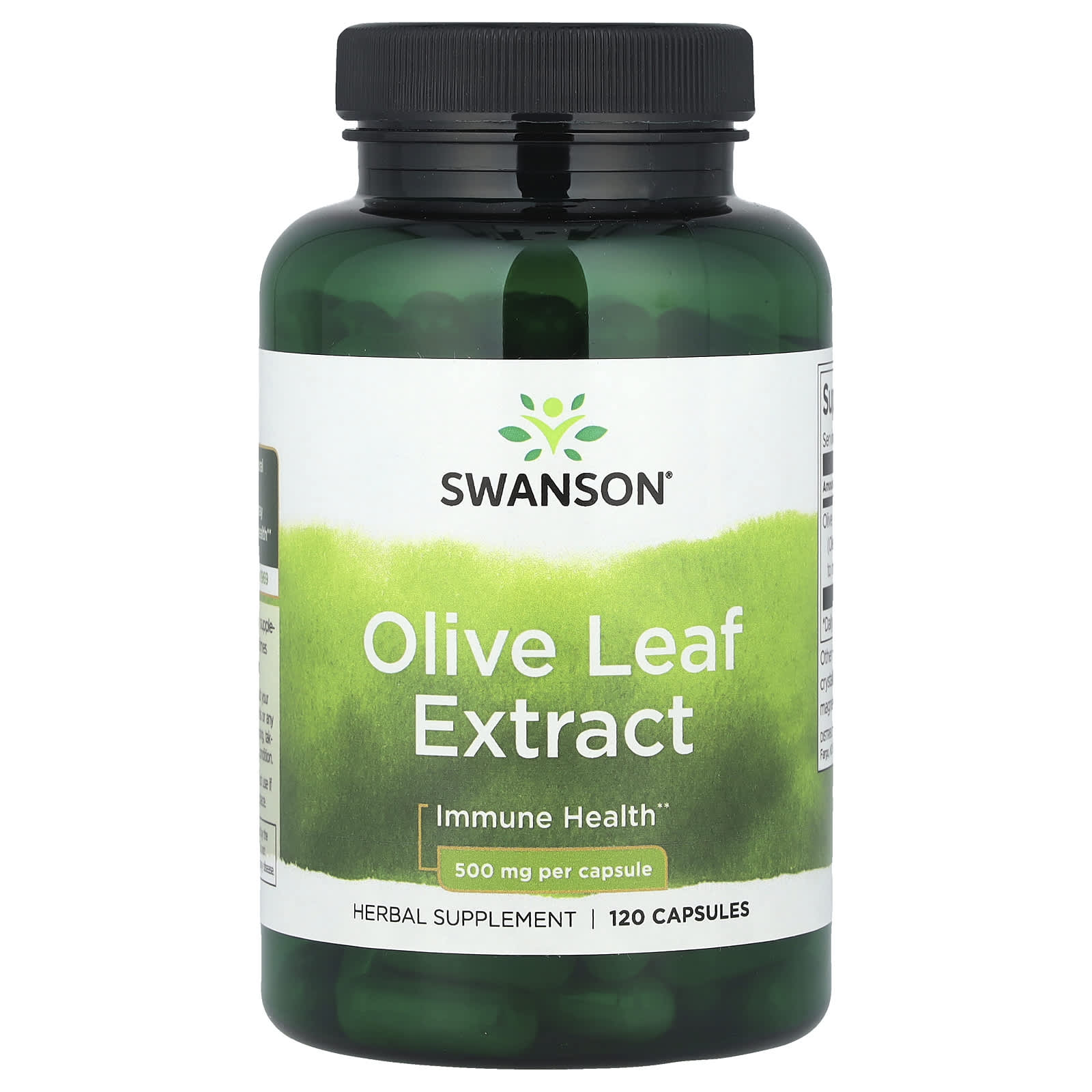 

Olive Leaf Extract, 500Mg, 120 Veggie Caps