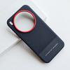 For Vivo X300 X200 Pro Ultra Case PU Leather Skin Friendly Contrast Color Keys Lens Frame Protective Back Soft Case Cover