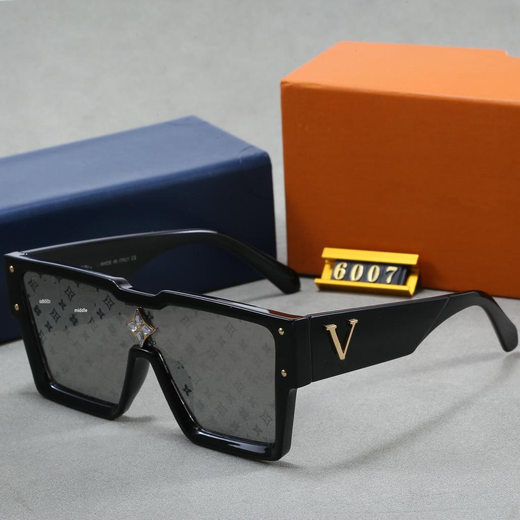 Gafas de Sol de Mujer de Moda Sobredimensionadas de una Pieza Europeas y Americanas 2025 – Estilo Año Nuevo