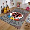 AC Sparta Praha Polyesterový koberec, Měkká vnitřní podložka pod kancelářskou židli, do obývacího pokoje, k počítačovému stolu - Dekorativní design koberce pro domácí kancelář