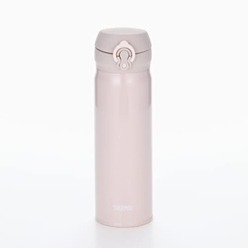 [.co.jp Exclusive] Thermos Vacuum Insulated Portable Mug, 0.5L, Beige Pink, Removable Spout for Easy Cleaning, Lightweight, One-Touch Opening, Stainle