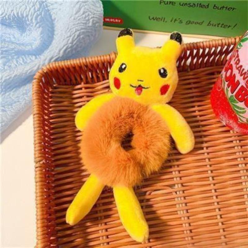 Korean Style Cartoon Plush Frog Hair Tie for Children