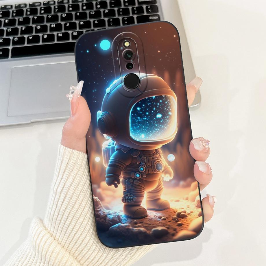 Cool Soft Silicone Case For Xiaomi Redmi 8 8a Phone Case Shockproof Back Cover For Redmi8 Redmi8a Rabbit Panda Cartoon Fundas