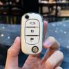 Car Key Case Cover for Renault Fluence Clio Megane 2 Kangoo For Mercedes SMART For LADA Vesta XRay Granta Priora 3 Buttons TPU