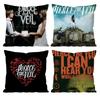 American Rock P-Pierce The Veil Cushion Cover Pattern Printed Pillowcase for Living Room Sofa Cushion Cover & Bedroom Decor