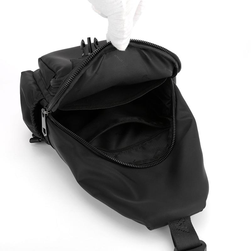 Men's Bag Multifunctional Chest Bag Travel Crossbody Bag Backpack