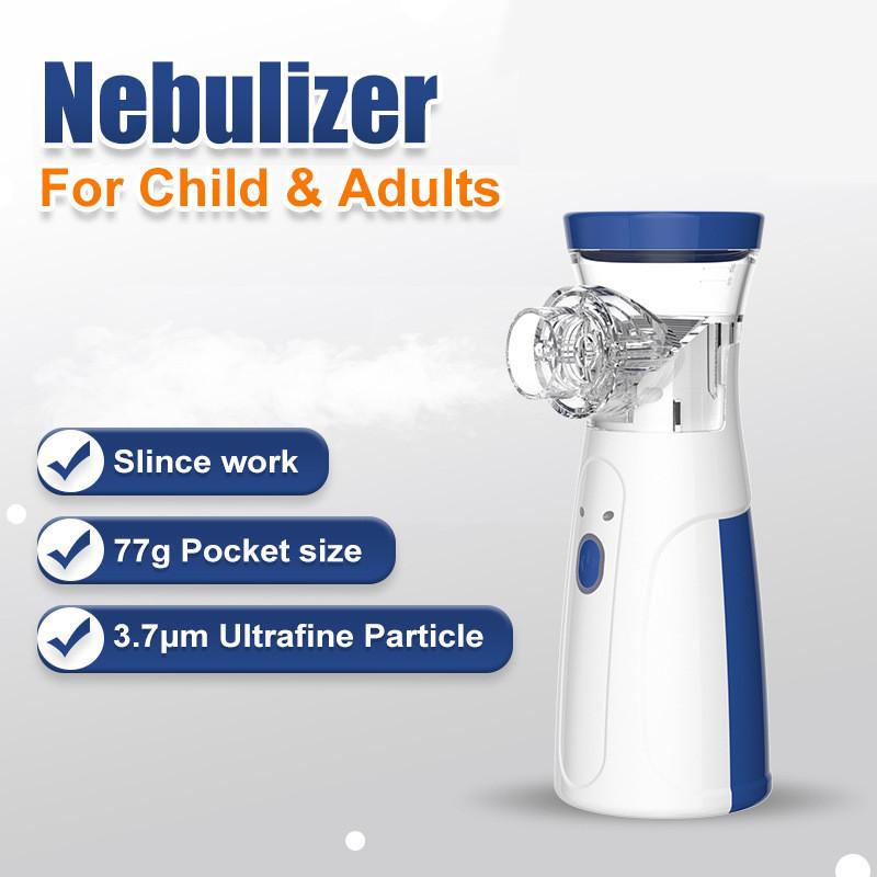 Silent Handheld Ultrasonic Face Nebulizer Portable Household Tools Inhaler