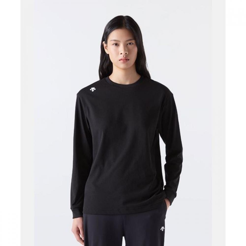 

DescenTe OverfiT CoTTon Long Sleeve T shirT Black BLK0BLACK/100