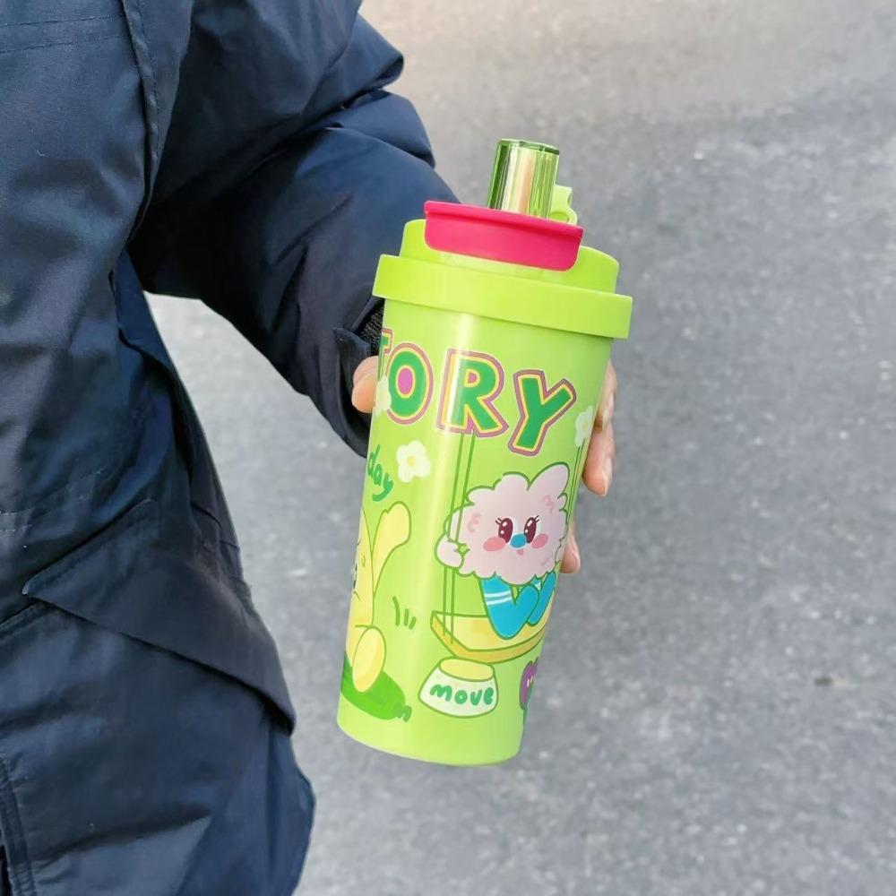 

Portable Thermal Mug 316 Stainless Steel Insulation Cup High Quality Water Cup for Student зелёный