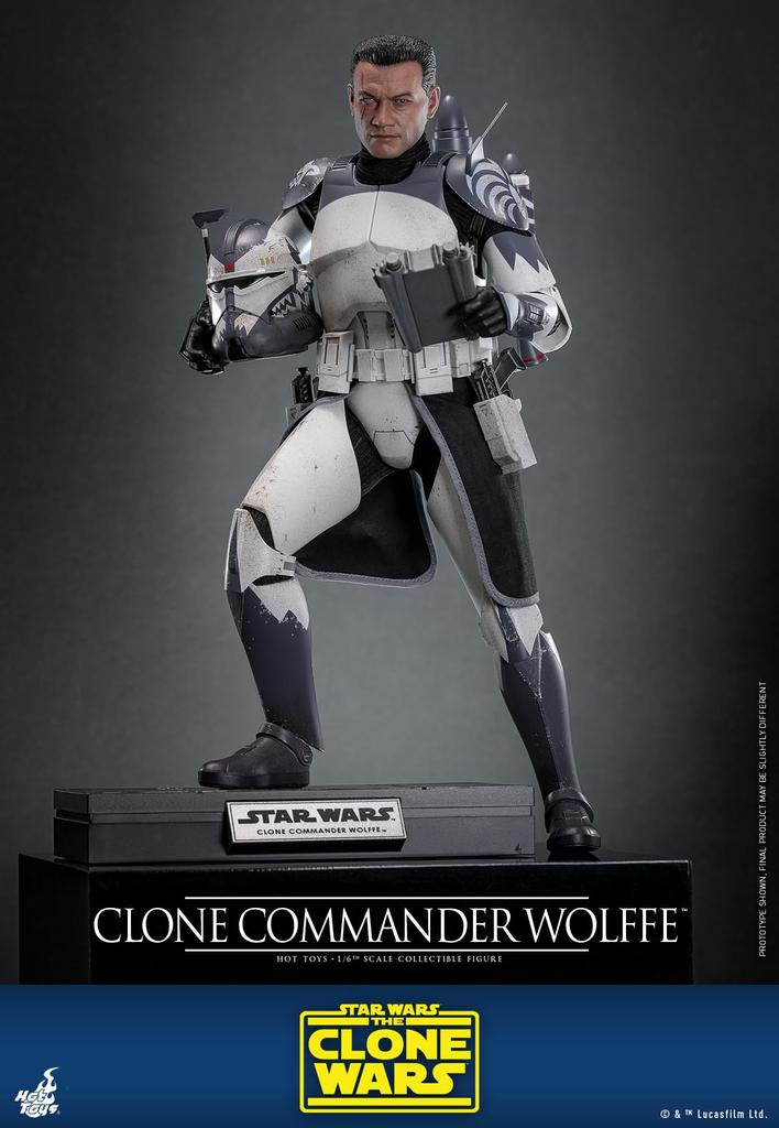 Television Masterpiece Star The Clone Wars Commander Wolfe Scale Figure Wars 1/6