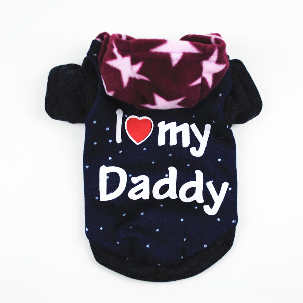 Dog Autumn and Winter Hooded Velvet Jacket, Sweater, Fleece Sweater, Warm