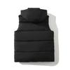 Fashion Brand Men Hooded Vests Warm Sleeveless Vest Jackets Winter Fashion Male Cotton-Padded Vest Coats Men Warm Waistcoats