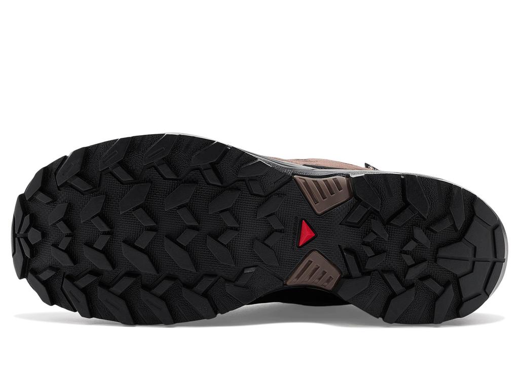 Salomon X ULTRA 360 LTR Hiking and Trekking Shoes Ultra 360 Leather Size cm GORE-TEX Women's (X Gore-Tex) L47571500, Cognac/Peppercorn/Black, 24.5