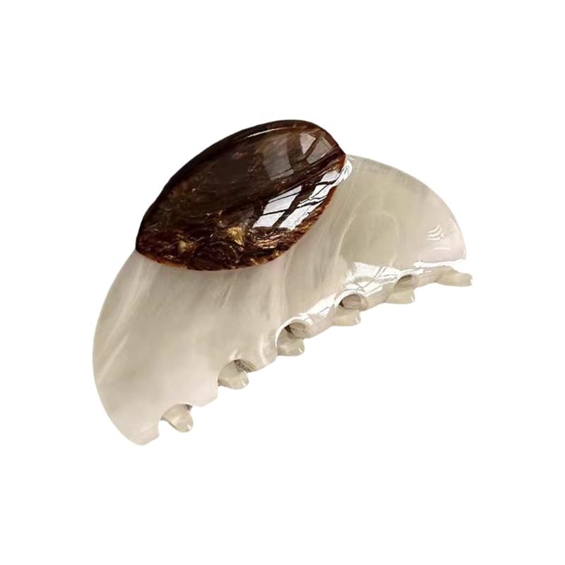 Sophisticated Acetate Hair Claw Clip French Styles Hair Ornament For Women Fashion Barrettes Costume Hair Styling