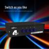 Maxtor 4x1 AV Switcher: 4-Port Video & 2-Port Audio Switch