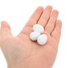 24Pcs Realistic Plastic Bird Eggs Artificial Nesting Decoys Clutch Control Deterring Egg Laying Aviary Breeding Supplies Parrot