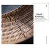 Hand-Woven Imitation Rattan Basket Multipurpose Handmade Bread Fruit Baskets Large Capacity Retro Storage Tray Household Storage