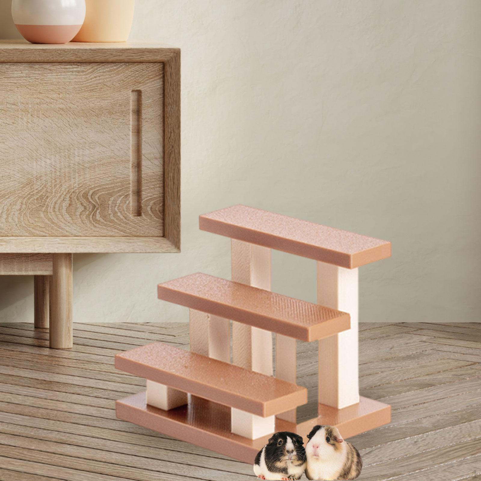 

DIY Hamsters Climbing Ladder Habitat Accessories Quick Installation for Guinea Pigs Size S