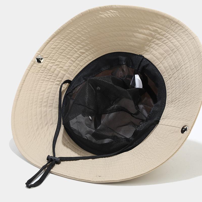 Cappello da Sole Unisex per Uomo Donna a Tesa Larga Cappello a Secchiello Cappellino per Escursionismo Campeggio Pesca Safari Alpinismo Adatto Anche per Viaggi & Vacanze al Mare