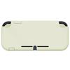 eXtremeRate Custom Cover for PlayVital Switch Protective Cover for Switch Lite with Screen Protection Film Lite, (hard) - 1 [Ivory Color]