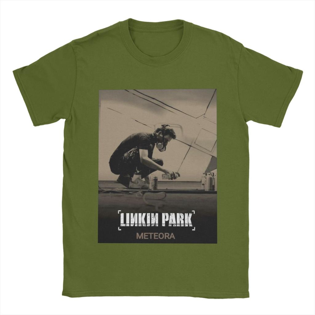 Cotton T-Shirt L-Linkin P-Park For Men Beach Band Classic T Shirts Comfortable Trendy Cool Tees Oversized Wholesale Tops