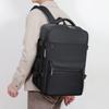 Schoolbag Expandable Backpack Men's and Women's Simple Multifunctional Anti-splashing Computer Bag Fashion Dry and Wet Separation Travel Backpack Tide