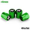 4Pcs Car Valve Caps Wheel Tires Air Tyre Stem Protective Cover For Hyundai N Line Nline I20 I30 Tucson Sonata Elantra Veloster TT66