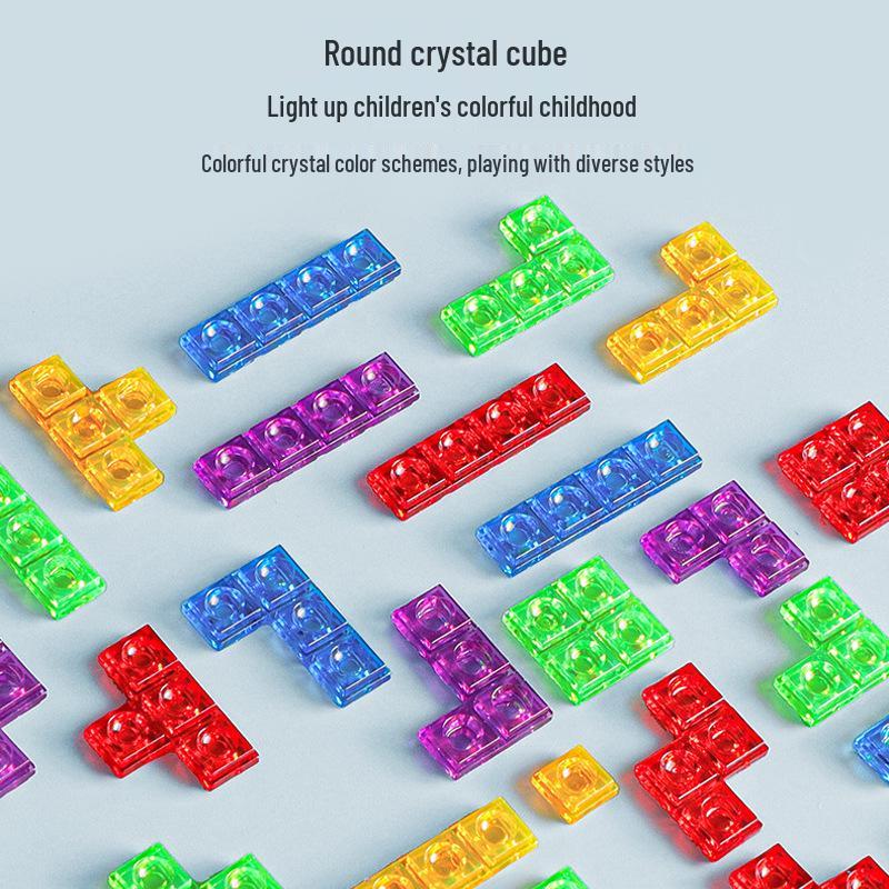 Cross-Border Children's Educational Tetris Puzzle Building Blocks Game