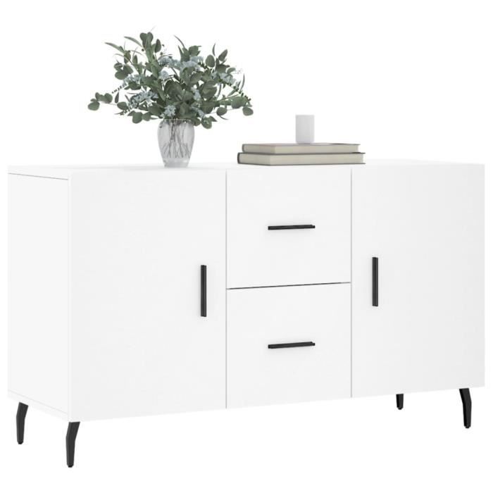 VidaXL Buffet blanc 100x36x60 cm bois d'ingénierie 828188