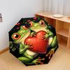 1 PC Automatic Folding Umbrella - Frogs Pattern, Portable & Foldable Design with 8 Ribs, Christmas Birthday Gifts