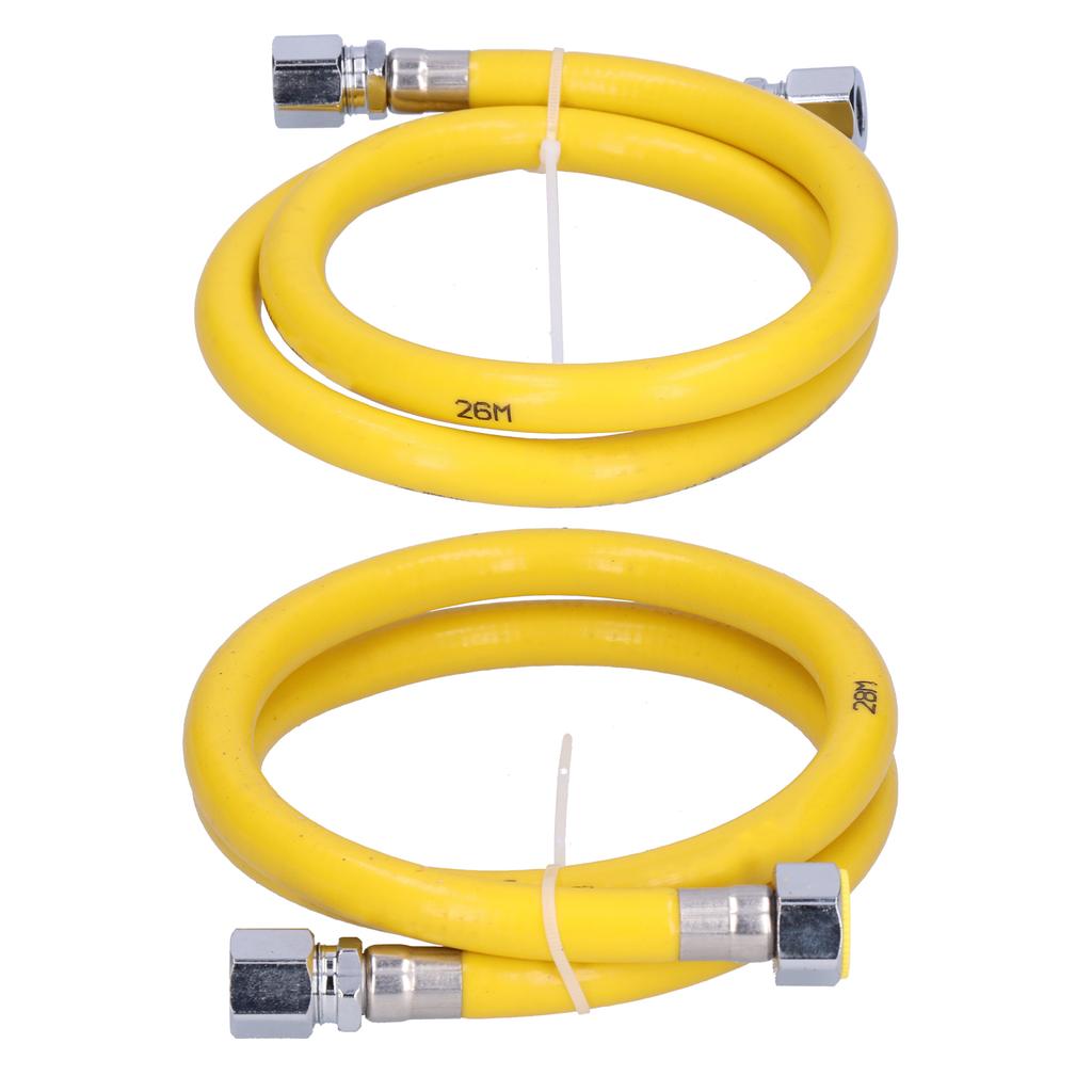 Fuel Gas Hose 304 Stainless Steel Liquefied Gas Line Pipe with Fittings for Home Kitchen