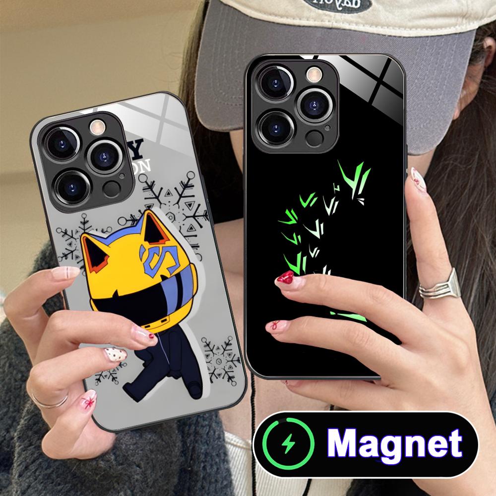 Anime Durarara Phone Case for iPhone 17 16 15 14 13 12 11 Air Pro Max Plus Mini Glass MagSafe Cover