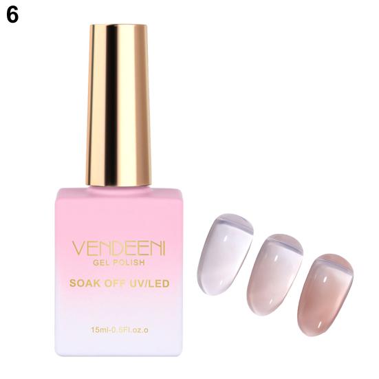 15ml Practical Nail Art Gel Delicate Portable Easy To Use