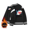 Boys' Stylish 2026 Jacket: Spring/Autumn Fleece-Lined Baseball Coat for Kids