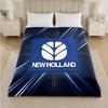New Holland Print Flannel Blanket Cozy Lightweight Plush Throw Blanket For Bed Sofa Household Use