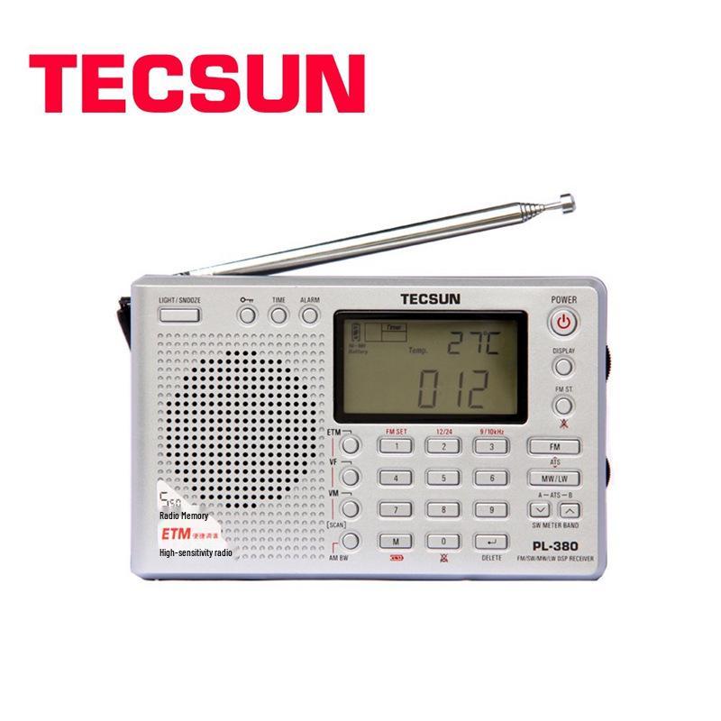 Tecsun PL-380 Full Band Digital Stereo Portable FM Radio