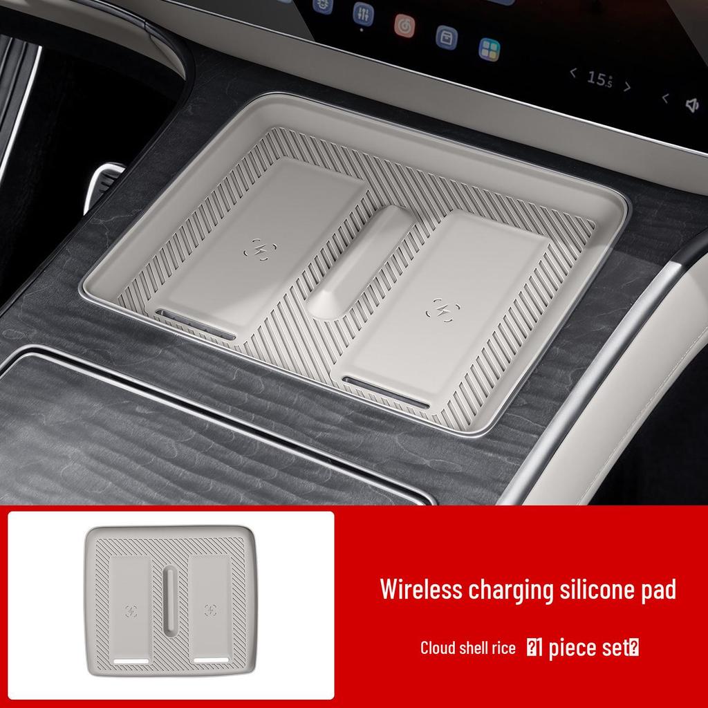 Nio ES9 Wireless Charging Silicone Pad - Anti-slip Center Console Accessory