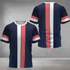 Fashion 3D Printing Fitness T-shirt Men's Outdoor Running Badminton Sports Men's T-shirt Casual Loose Top