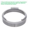 AC Interface Round Exhaust Pipe Interface, Duct Flange Pipe Connector with 5.91 Inch Conduit for Portable   Conditioner,