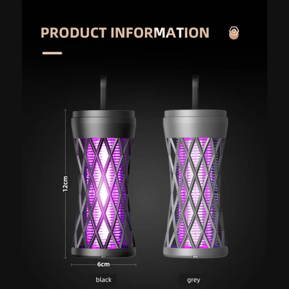 Electric Shock Mosquito Killer Lamp Outdoor Atmosphere Light Mosquito Repellent Safe Efficient Home Mosquito Zapper Household