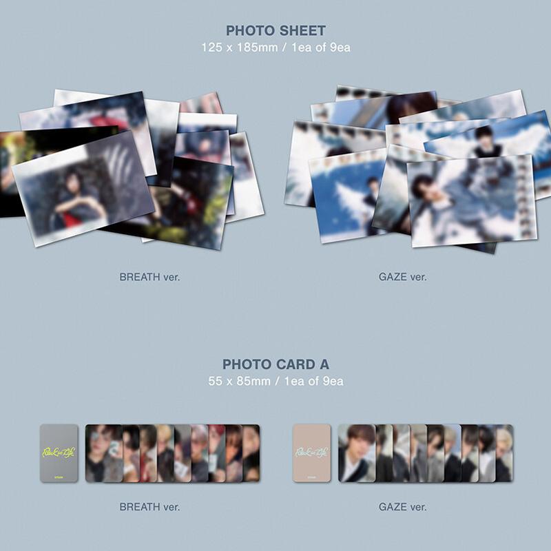 &TEAM KR 1° Mini Album [Back to Life] (RESPIRO Ver. / GAZE Ver.)