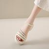Ladies Luxury Rhinestone Platform Sandals