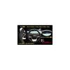 HASEPRO Leather Steering Wheel Cover Center Mark Blue Size S Black Blue HJL-3S