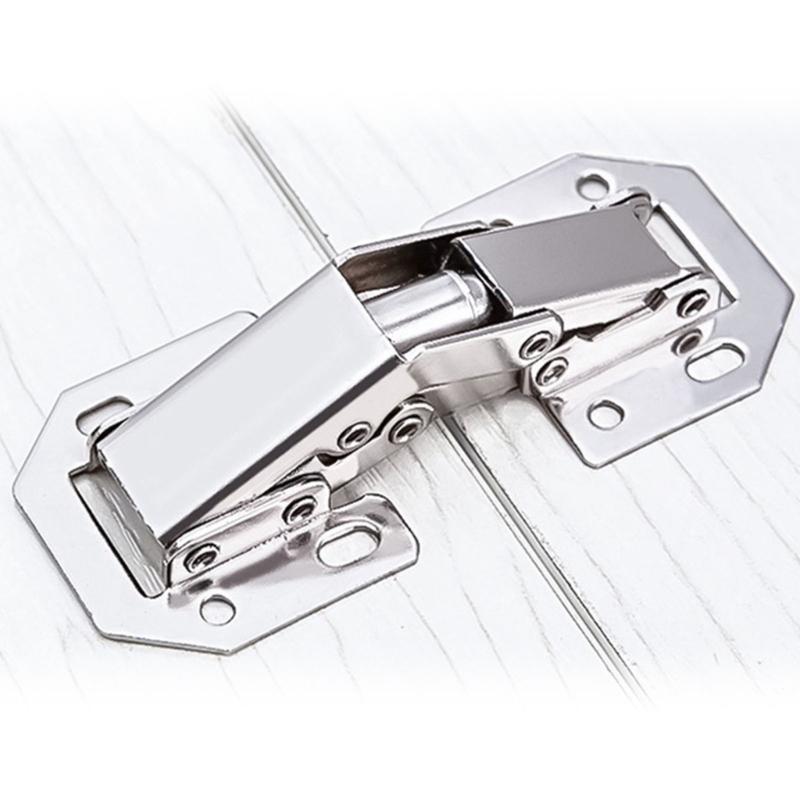 Tool Without Rapid Assembly Ball Bearing Fasteners Smooth Soft Close Screw Fix Cabinet Fastener Set for Closet Wardrobe