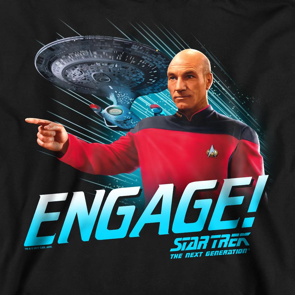 STAR TREK Hanorac Unisex pentru Adulți Engage